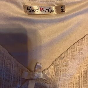 Heart Hips Cream Blouse